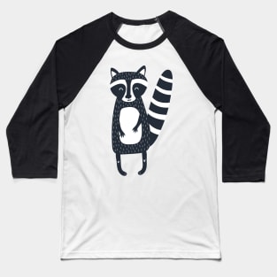 Funny Raccoon Baseball T-Shirt